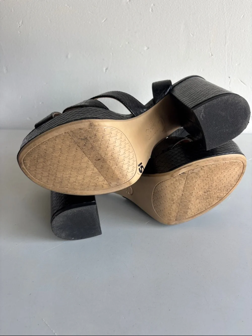 Circus by Sam Edelman Black Platform Heels